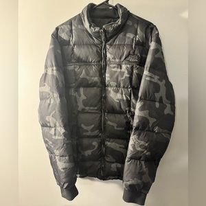 Fox Puffer Winter Jacket Medium Mens